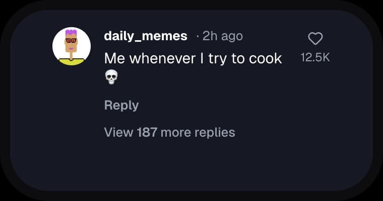 Example of a fake TikTok comment with verified badge